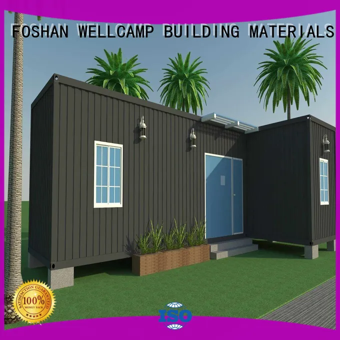WELLCAMP, WELLCAMP prefab house, WELLCAMP container house luxury container homes in garden