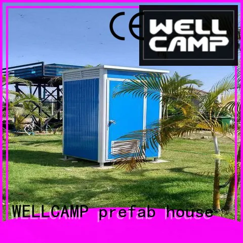 portable prefab decoration OEM best portable toilet WELLCAMP, WELLCAMP prefab house, WELLCAMP container house