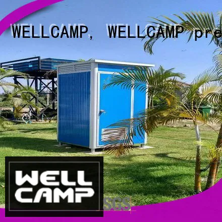 luxury portable toilets toilet public WELLCAMP, WELLCAMP prefab house, WELLCAMP container house Brand