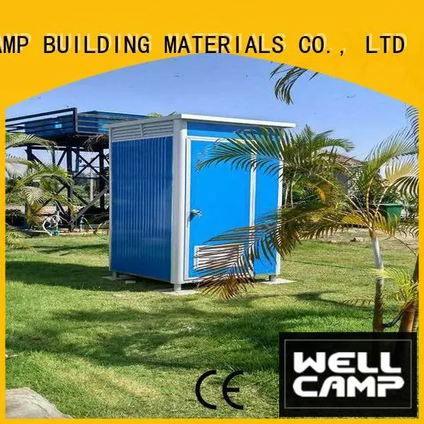 luxury portable toilets wellcamp units container working