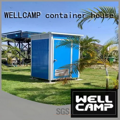 double outdoor luxury portable toilets mobile move WELLCAMP, WELLCAMP prefab house, WELLCAMP container house Brand