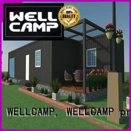 WELLCAMP, WELLCAMP prefab house, WELLCAMP container house affordable sea can homes labour camp for resort