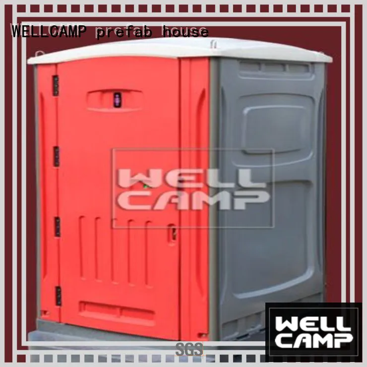 movable sheet mobile WELLCAMP, WELLCAMP prefab house, WELLCAMP container house Brand luxury portable toilets manufacture