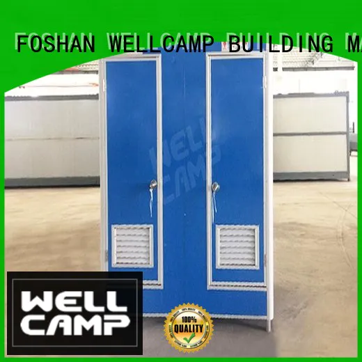 WELLCAMP, WELLCAMP prefab house, WELLCAMP container house units portable toilet solutions good selling for outdoor