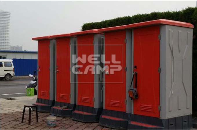Общественный передвижной портативный туалет Wellcamp T-4
