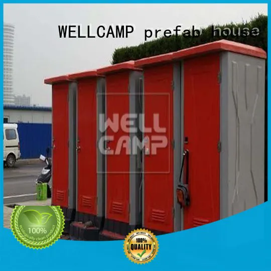 WELLCAMP, WELLCAMP prefab house, WELLCAMP container house good selling adult portable toilet container for outdoor