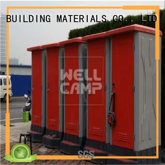 Hot prefabricated best portable toilet public working WELLCAMP, WELLCAMP prefab house, WELLCAMP container house Brand