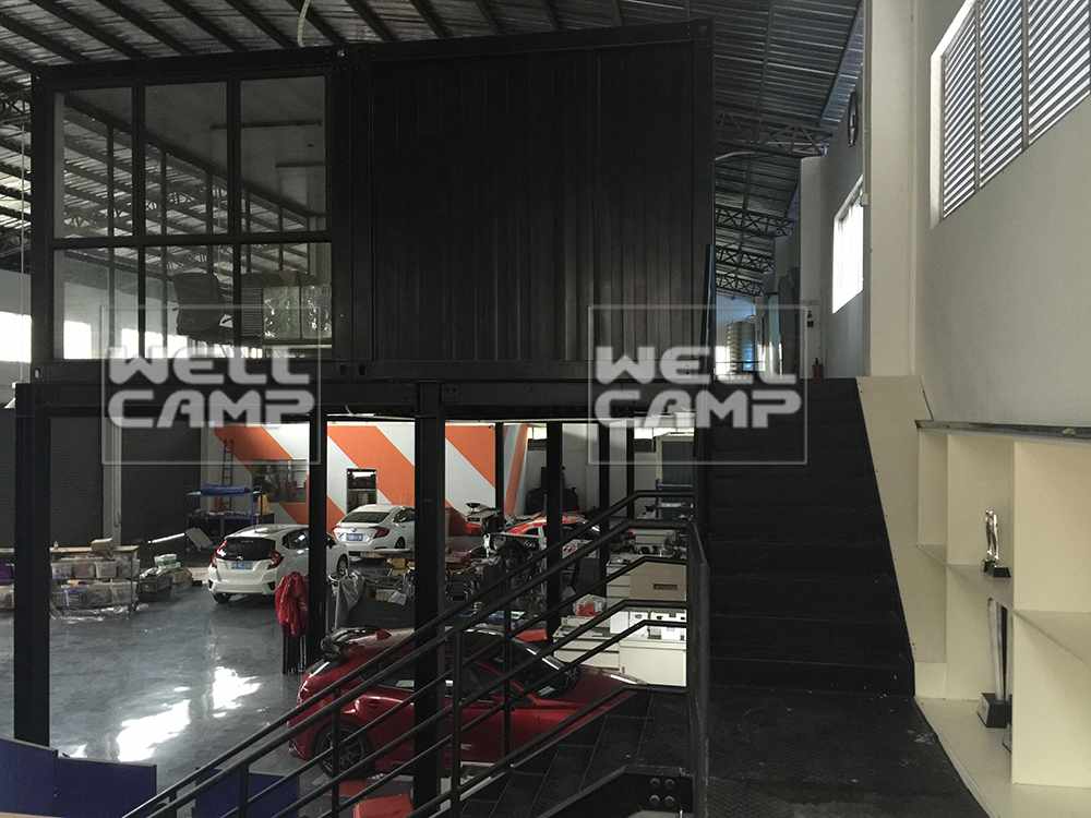 Wellcamp Detachable Container Office Project in Singapore