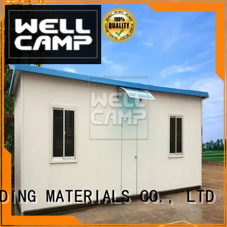 WELLCAMP, WELLCAMP prefab house, WELLCAMP container house Brand home dormitory custom modular prefabricated house suppliers