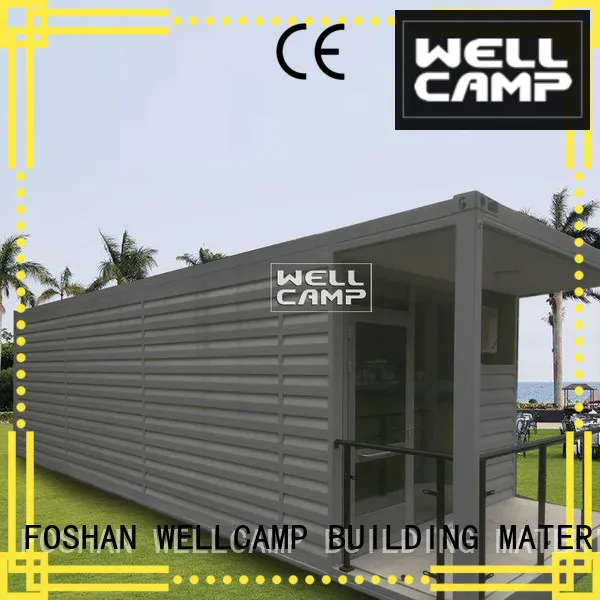 WELLCAMP, WELLCAMP prefab house, WELLCAMP container house modify shipping container home builders resort for hotel