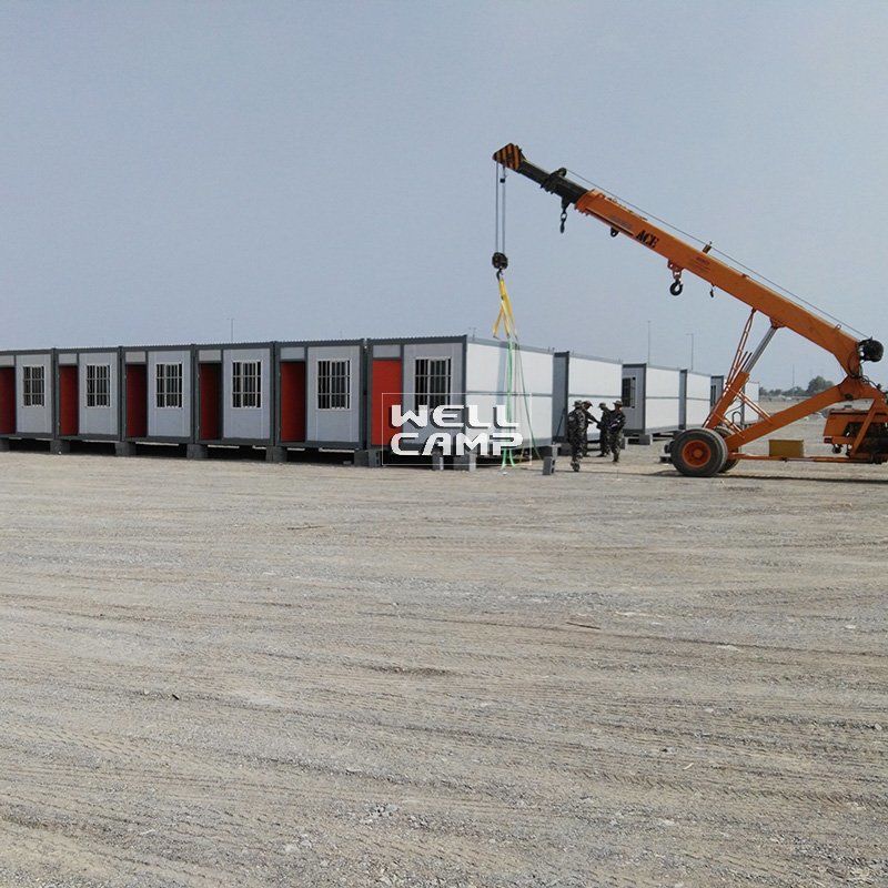 product-Light Steel Folding Container House for Worker, Wellcamp F-12-WELLCAMP, WELLCAMP prefab hous-2