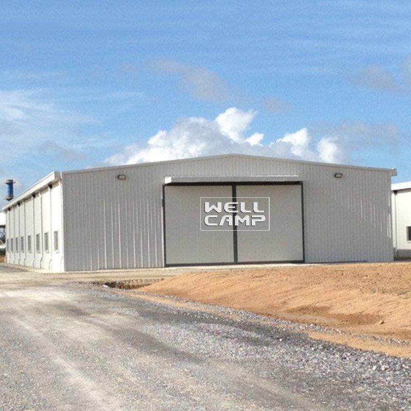 product-Widely used sandwich panel steel warehouse building, Wellcamp S-3-WELLCAMP, WELLCAMP prefab -1