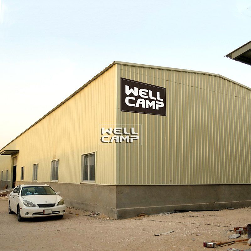 Steel Sheet Steel Structure Building With Brick Wall, Wellcamp S-1