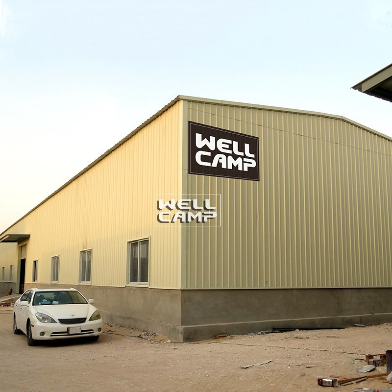 Steel Sheet Steel Structure Building With Brick Wall, Wellcamp S-1