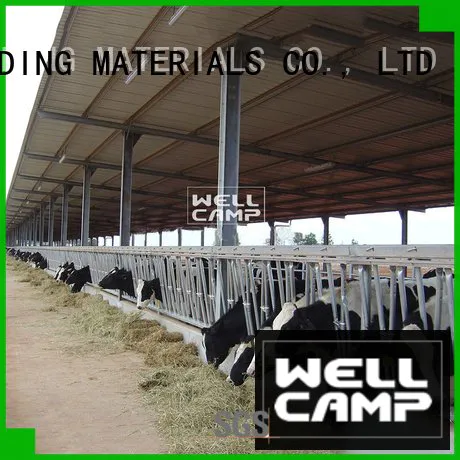 OEM steel shed wellcamp light steel shed prices