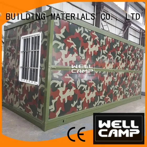 WELLCAMP, WELLCAMP prefab house, WELLCAMP container house material container house cost maker for outdoor builder