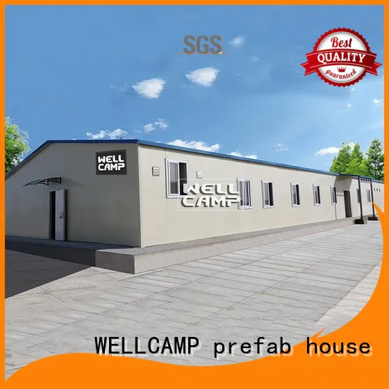 WELLCAMP, WELLCAMP prefab house, WELLCAMP container house Brand sandwich t14 economic prefab houses for sale manufacture