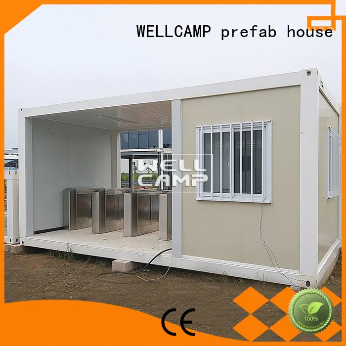 WELLCAMP, WELLCAMP prefab house, WELLCAMP container house completed small container homes apartment online