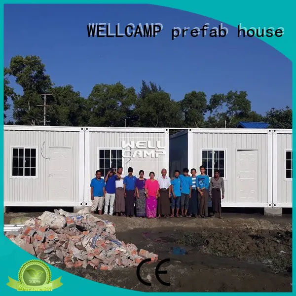 WELLCAMP, WELLCAMP prefab house, WELLCAMP container house Brand c17 premade detachable container house manufacture