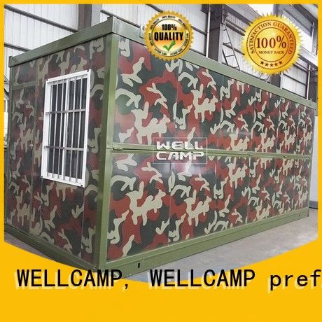 portable foldable mobile homes online for worker WELLCAMP, WELLCAMP prefab house, WELLCAMP container house