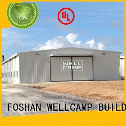 WELLCAMP, WELLCAMP prefab house, WELLCAMP container house panel brick steel warehouse