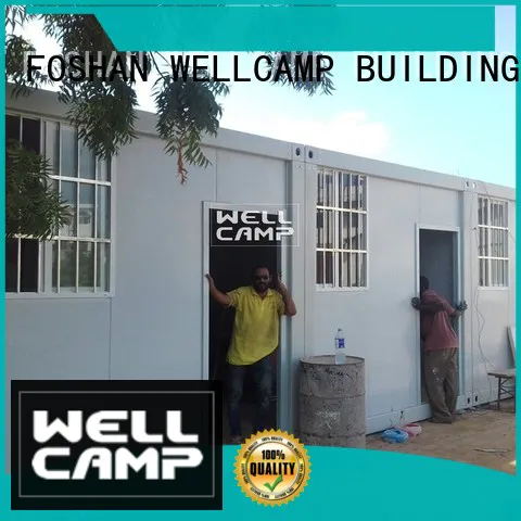 office d2 c8 modern container house WELLCAMP, WELLCAMP prefab house, WELLCAMP container house Brand