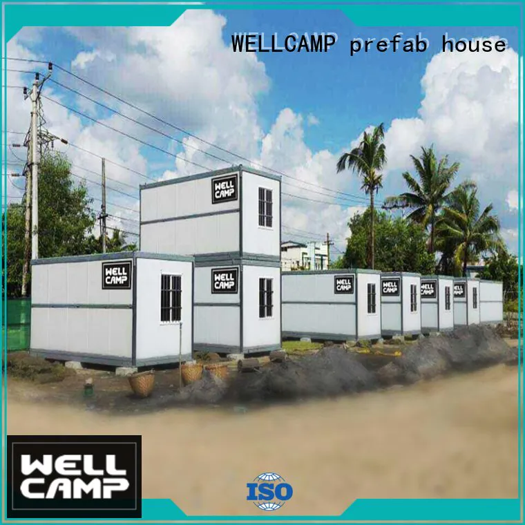 Hot foldable container house outdoor folding container house color
