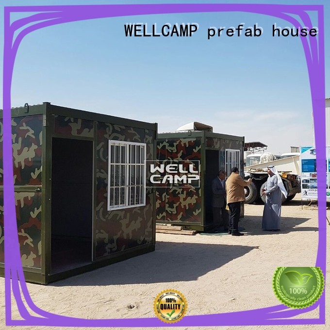 WELLCAMP, WELLCAMP prefab house, WELLCAMP container house house foldable expandable homes for outdoor builder