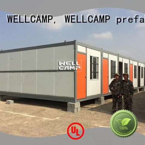 builder foldable container house f9 friendly WELLCAMP, WELLCAMP prefab house, WELLCAMP container house Brand