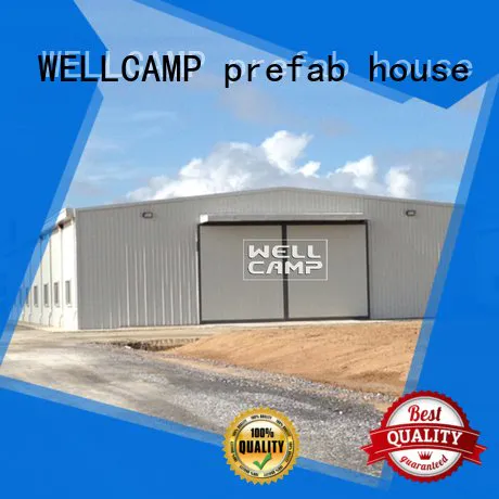 wall steel warehouse shed structure