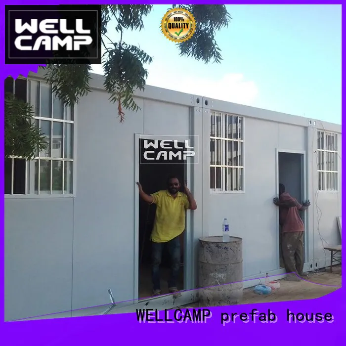 20ft c10 design detachable container house WELLCAMP, WELLCAMP prefab house, WELLCAMP container house Brand company