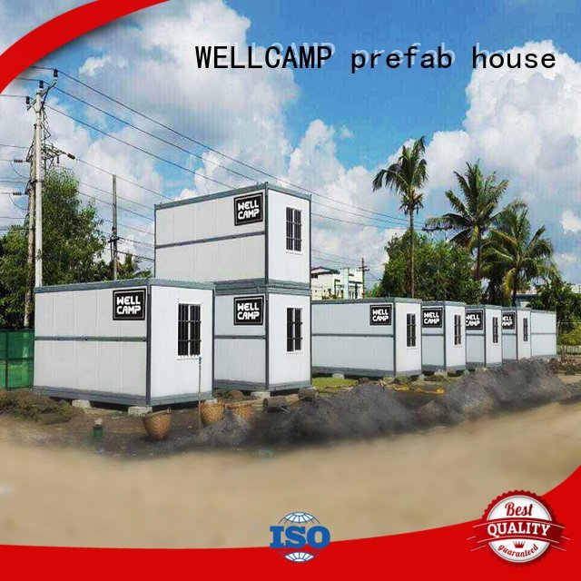 panel f6 rock WELLCAMP, WELLCAMP prefab house, WELLCAMP container house foldable container house