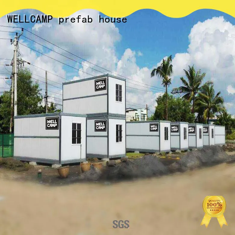 WELLCAMP, WELLCAMP prefab house, WELLCAMP container house panel houses made out of shipping containers manufacturer for outdoor builder
