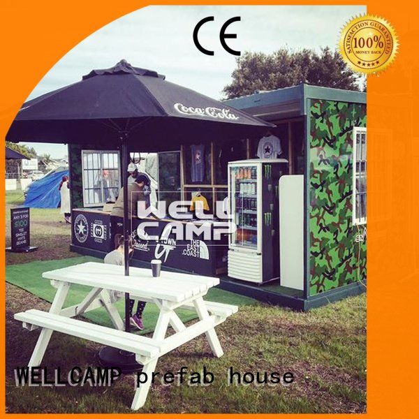 foldable container house f9 WELLCAMP, WELLCAMP prefab house, WELLCAMP container house Brand