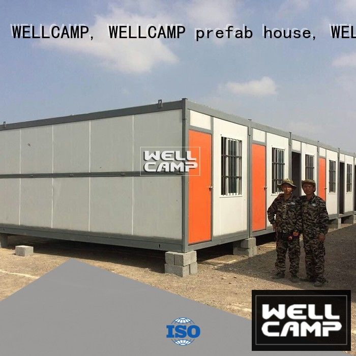 foldable container for outdoor builder WELLCAMP, WELLCAMP prefab house, WELLCAMP container house