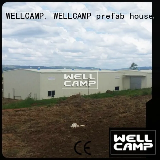 economic cheap prefab warehouse supplier for sale WELLCAMP, WELLCAMP prefab house, WELLCAMP container house