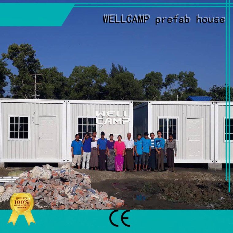 WELLCAMP, WELLCAMP prefab house, WELLCAMP container house wellcamp detachable container house c6