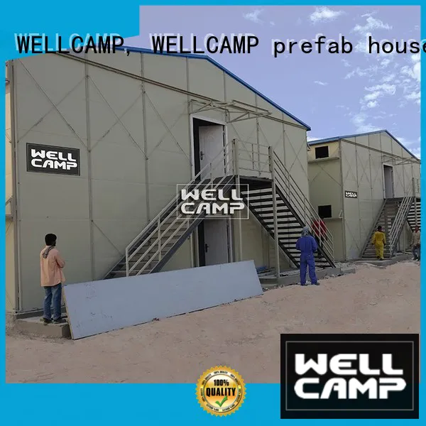 WELLCAMP, WELLCAMP prefab house, WELLCAMP container house section labor camp home for labour camp