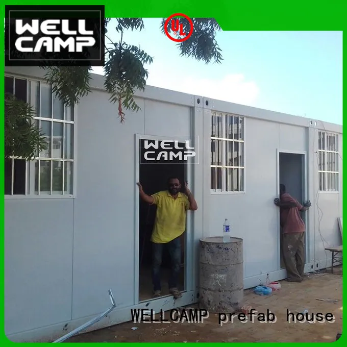 WELLCAMP, WELLCAMP prefab house, WELLCAMP container house mobile container house project online for office