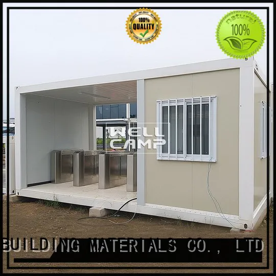 Wholesale wool flat pack container house WELLCAMP, WELLCAMP prefab house, WELLCAMP container house Brand