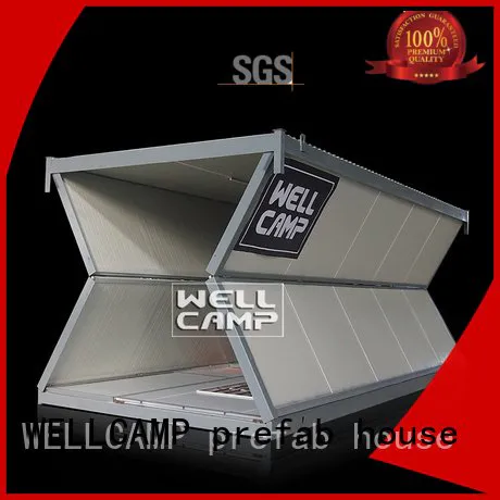 WELLCAMP, WELLCAMP prefab house, WELLCAMP container house move c16 folding container house color style