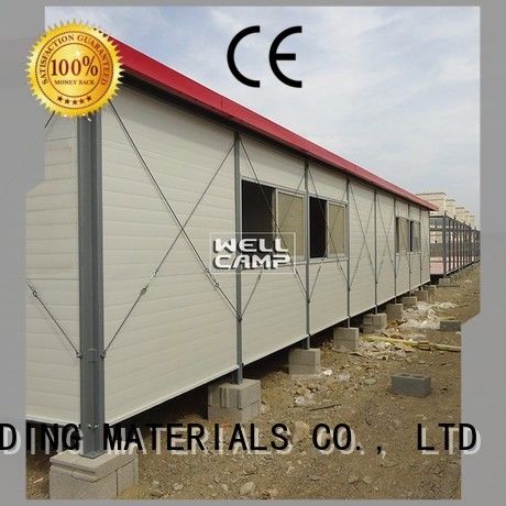 galvanized prefabricated houses made in china on seaside for hospital WELLCAMP, WELLCAMP prefab house, WELLCAMP container house