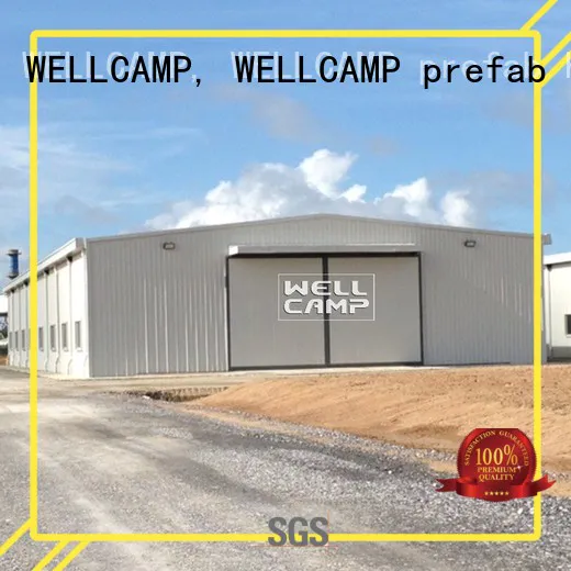 s7 workshop project WELLCAMP, WELLCAMP prefab house, WELLCAMP container house Brand prefab warehouse factory