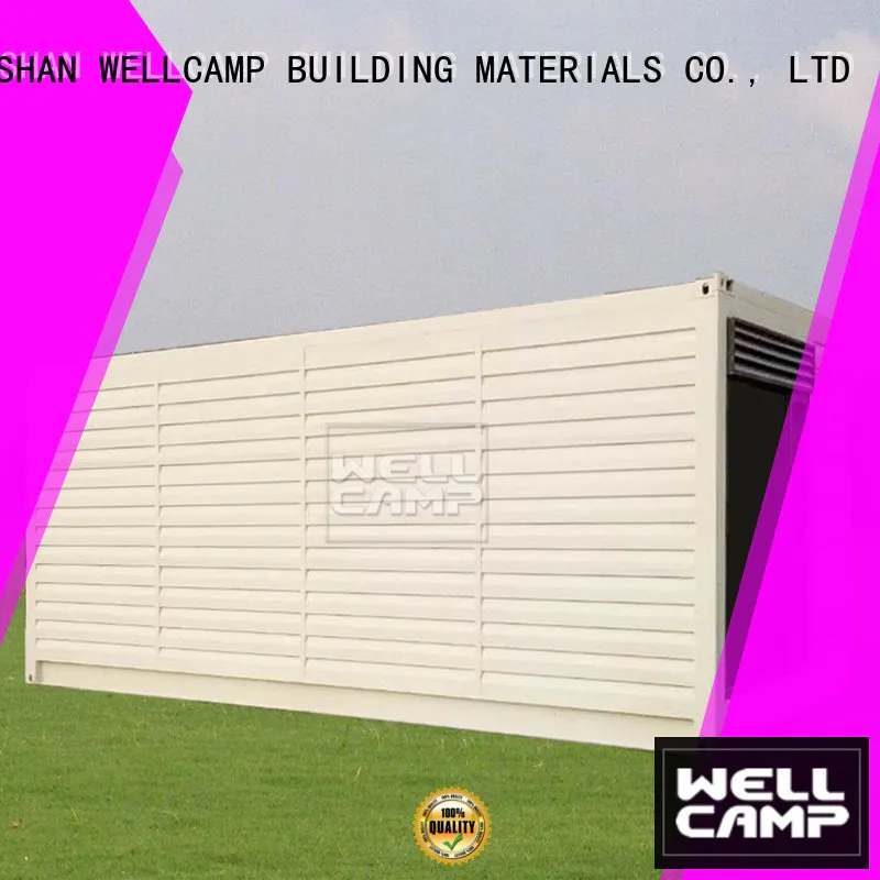 shipping container house for villa resort Aluminum sliding PVC tile FC board Fire proof door Bulk Buy