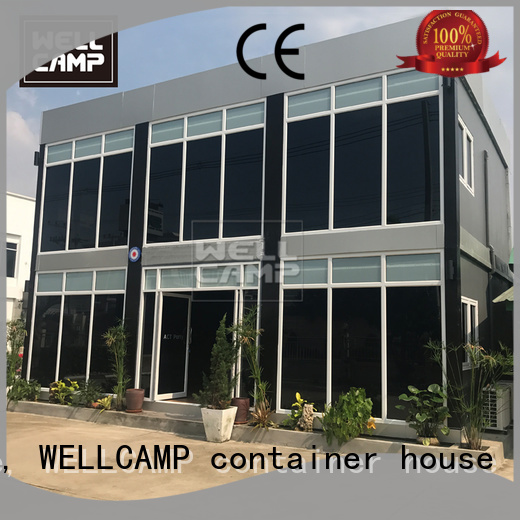 affordable steel structure villa manufacturers wholesale for resort WELLCAMP, WELLCAMP prefab house, WELLCAMP container house