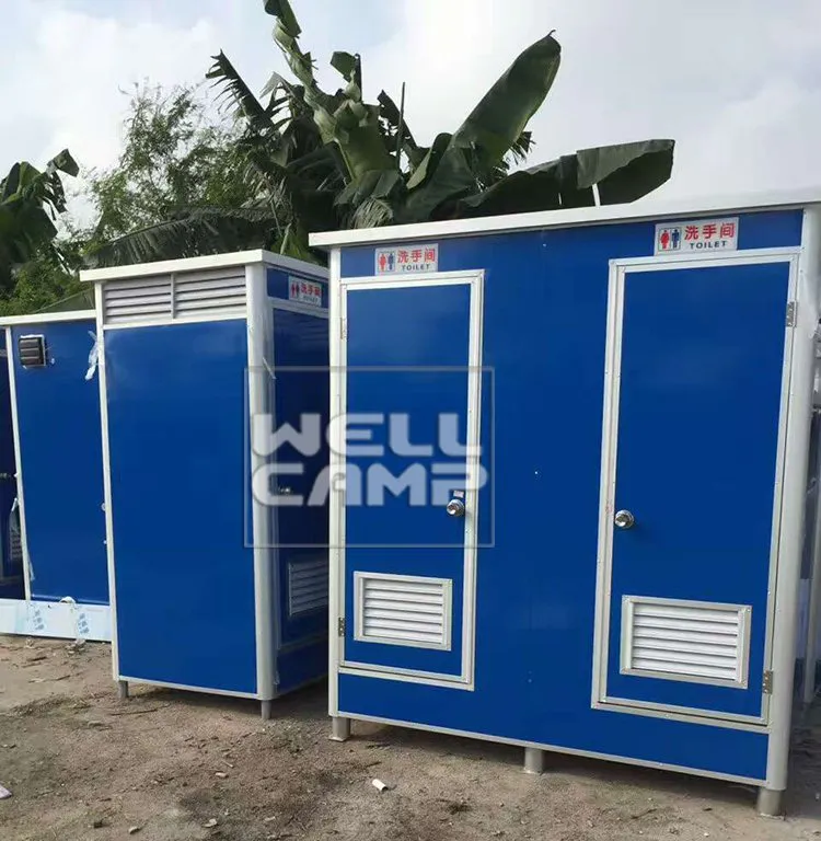 WELLCAMP, WELLCAMP prefab house, WELLCAMP container house Brand prefabricated luxury portable toilets units supplier