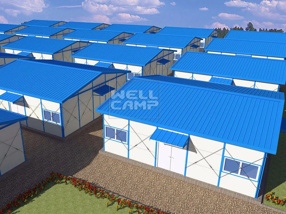 steel prefabricated house companies apartment for labour camp