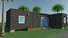 WELLCAMP, WELLCAMP prefab house, WELLCAMP container house two floor homes made from shipping containers in garden for resort