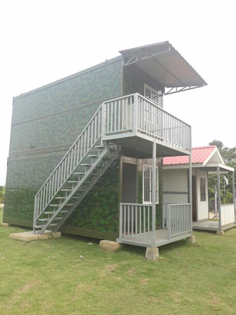 manufactured sea can homes in garden for hotel-8