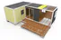 WELLCAMP, WELLCAMP prefab house, WELLCAMP container house container villa in garden